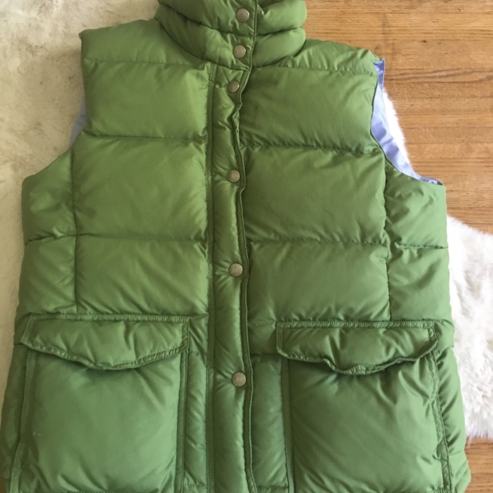 J. Crew Puffy Vest Size Medium